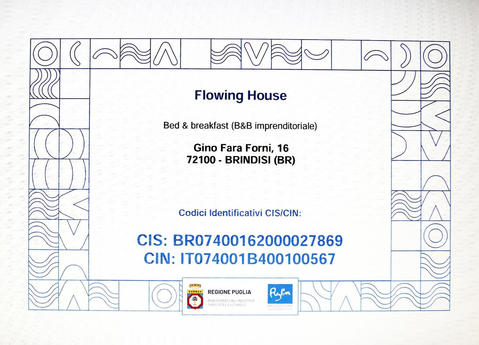 ברינדיזי Flowing House מראה חיצוני תמונה